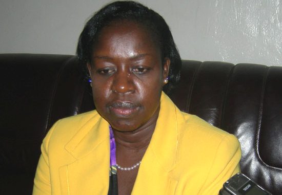 Hon. Nunu Jemma Kumba speaking to the media in Juba [©Gurtong/ Misuk Moses]
